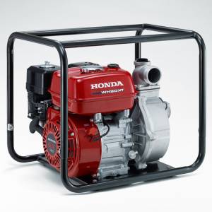 WH20XT (F)  Honda’s powerful WH20 is a powerful 2″ high pressure pump With Rolled Frame