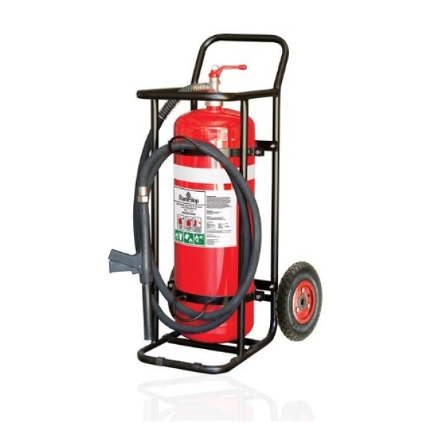 M50ABEM-P  50KG ABE Mobile Extinguisher – Pneumatic Wheel